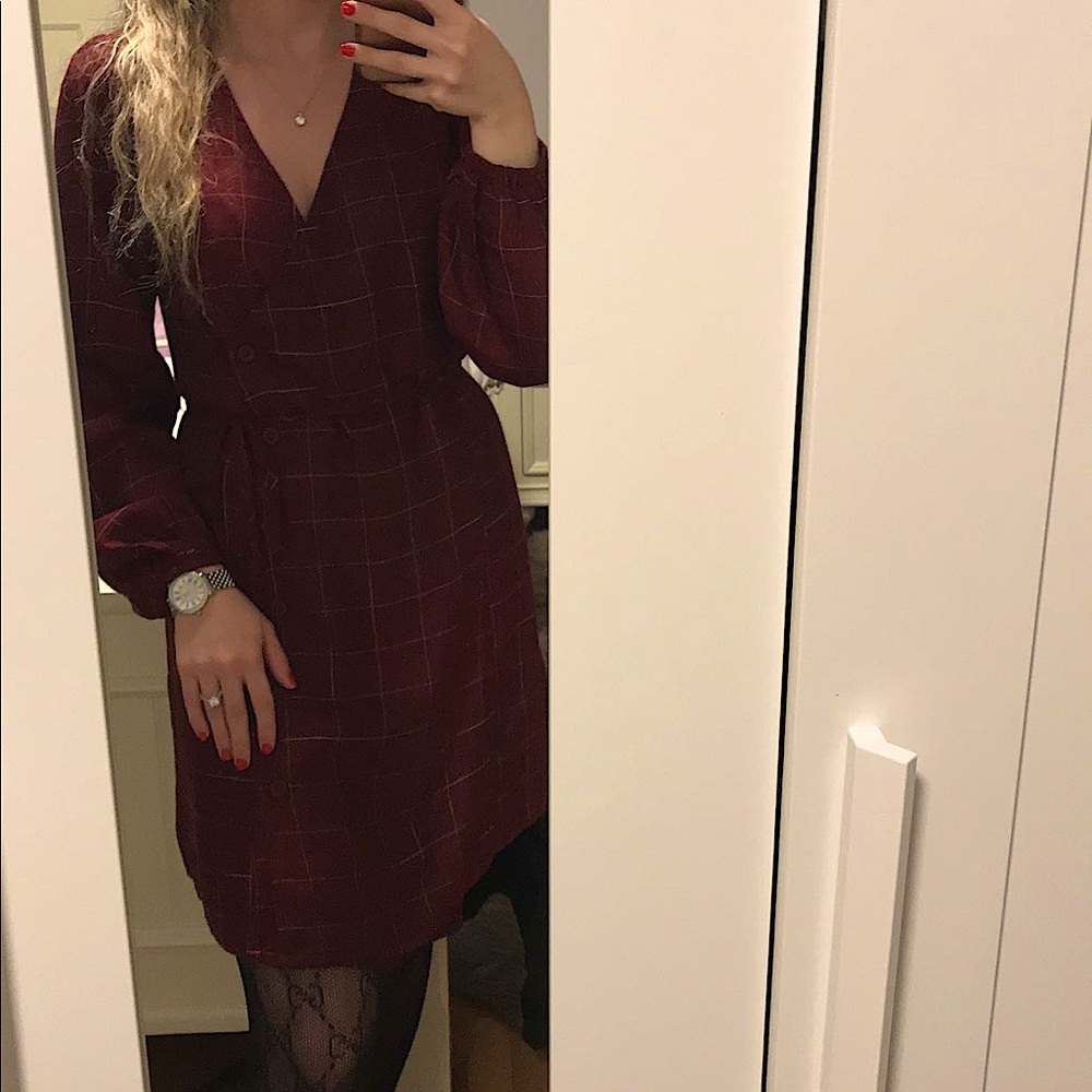 Le Lis Mini Wrap Dress